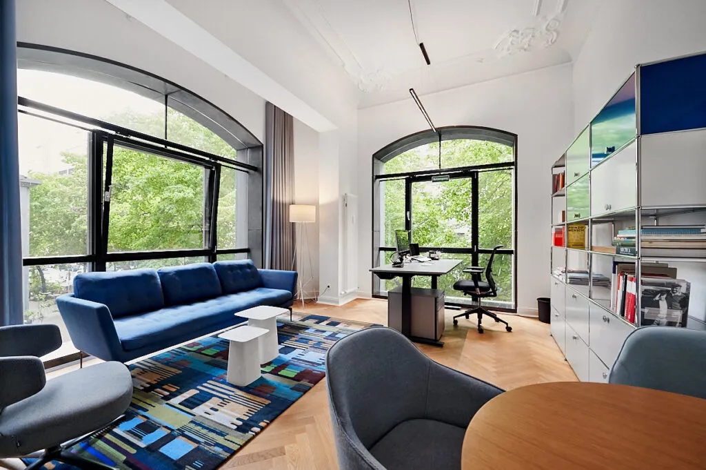Interiorfotografie für die neu gestalteten DDVG-Büros in Berlin