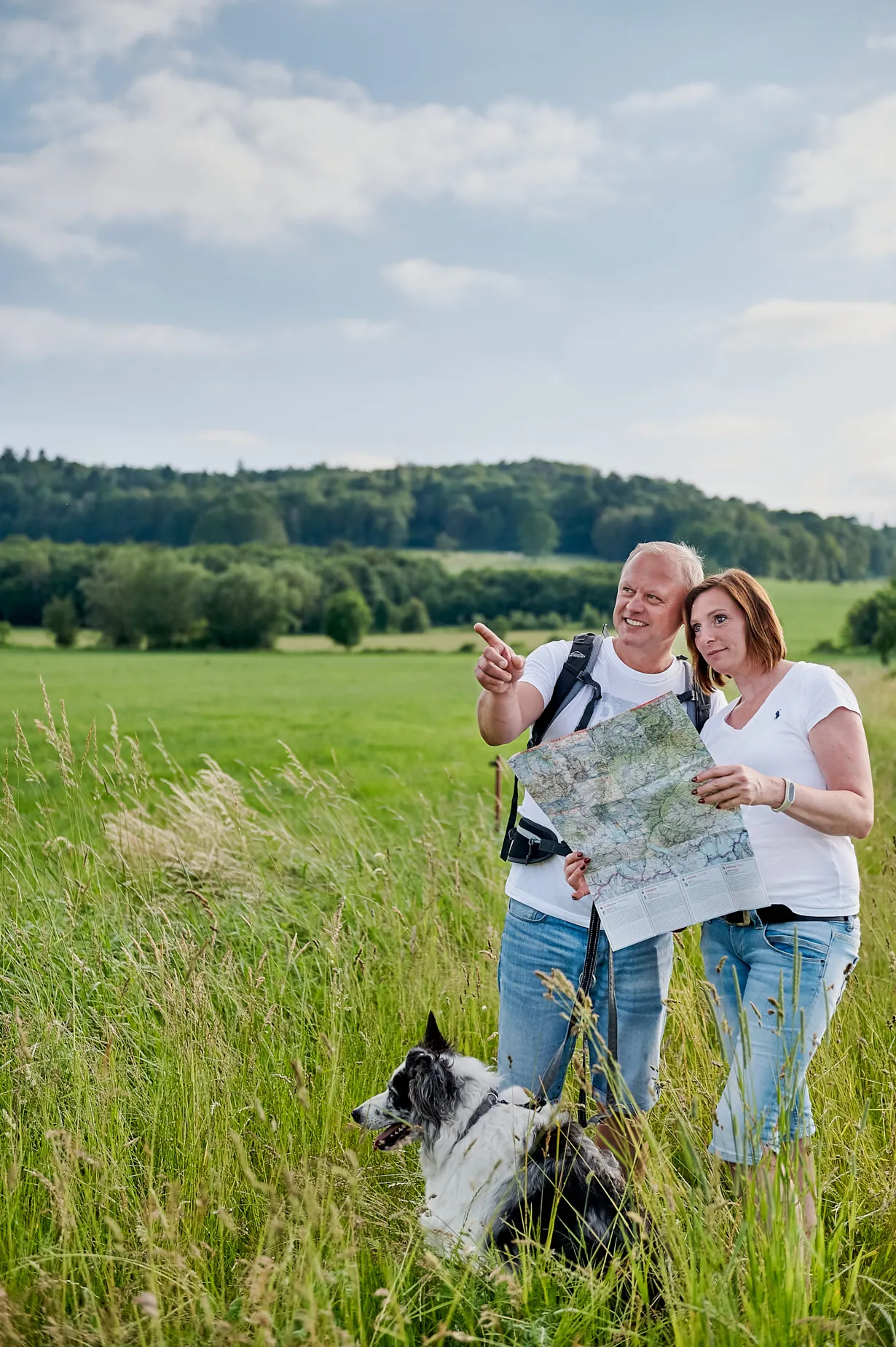 Portraits für die Wanderbroschüre Neisseland