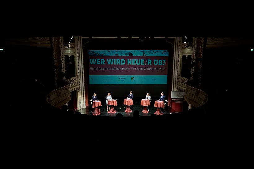 Wahlkampf – Bürgerforum Görlitz