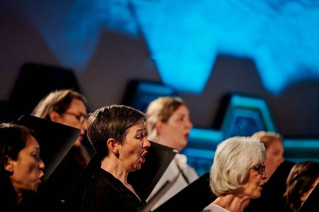 Reportagefotografie in der Kirche St. Marien: „Nigun“ beim Lausitz Festival