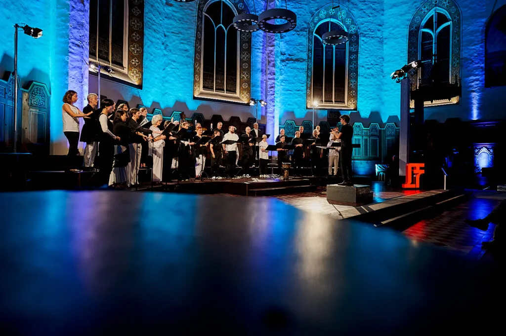 Reportagefotografie in der Kirche St. Marien: „Nigun“ beim Lausitz Festival