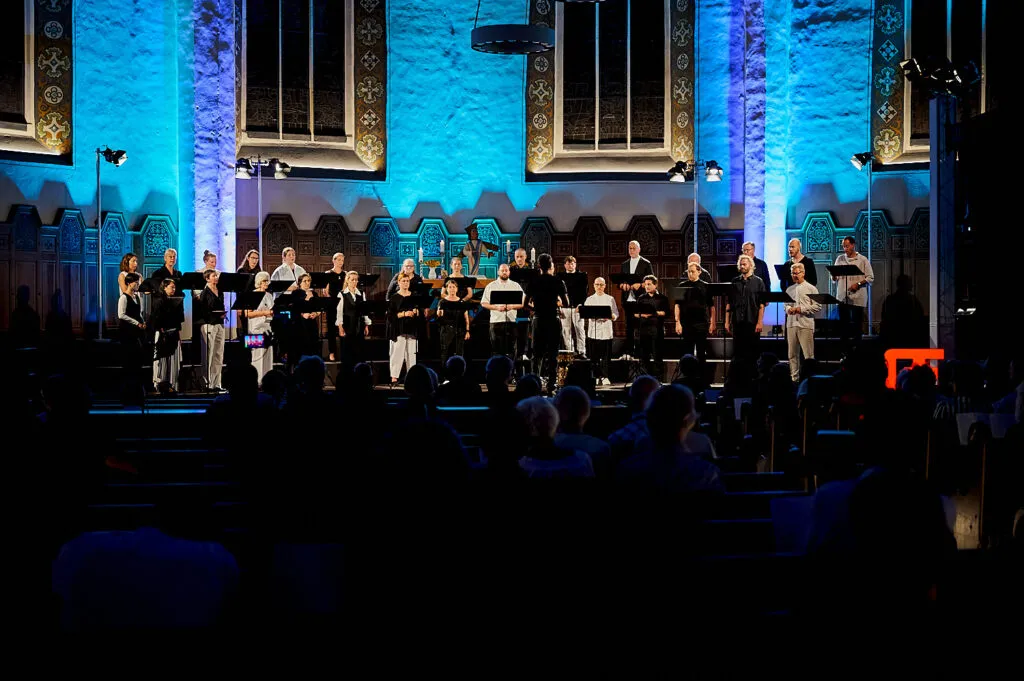 Reportagefotografie in der Kirche St. Marien: „Nigun“ beim Lausitz Festival