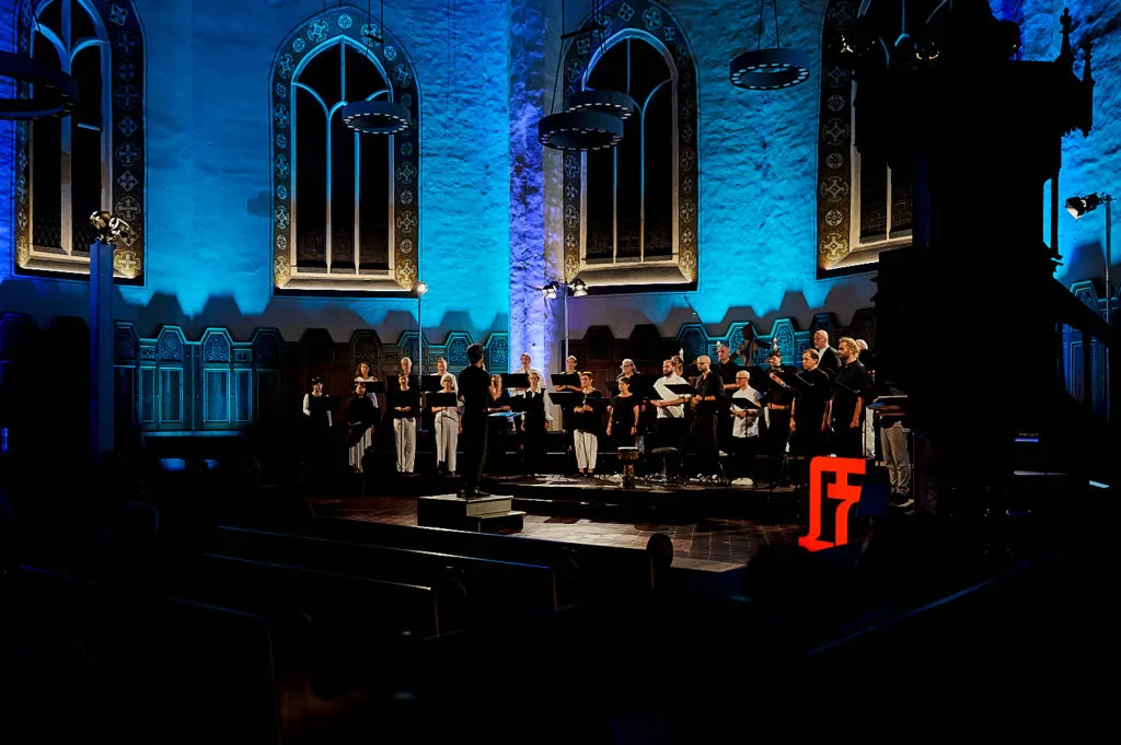 Reportagefotografie in der Kirche St. Marien: „Nigun“ beim Lausitz Festival