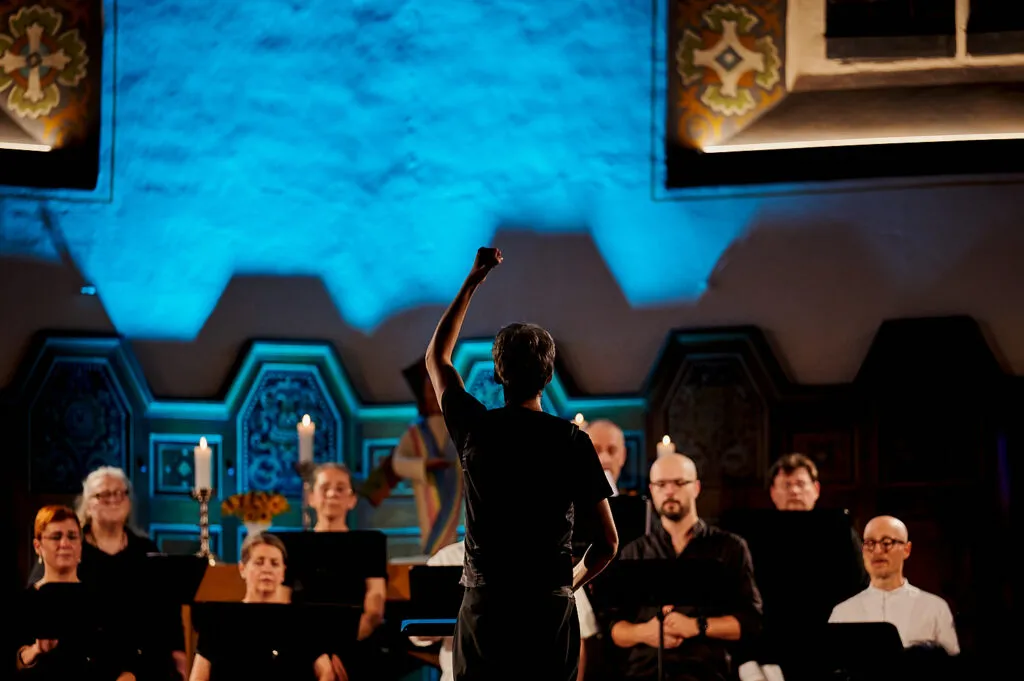 Reportagefotografie in der Kirche St. Marien: „Nigun“ beim Lausitz Festival