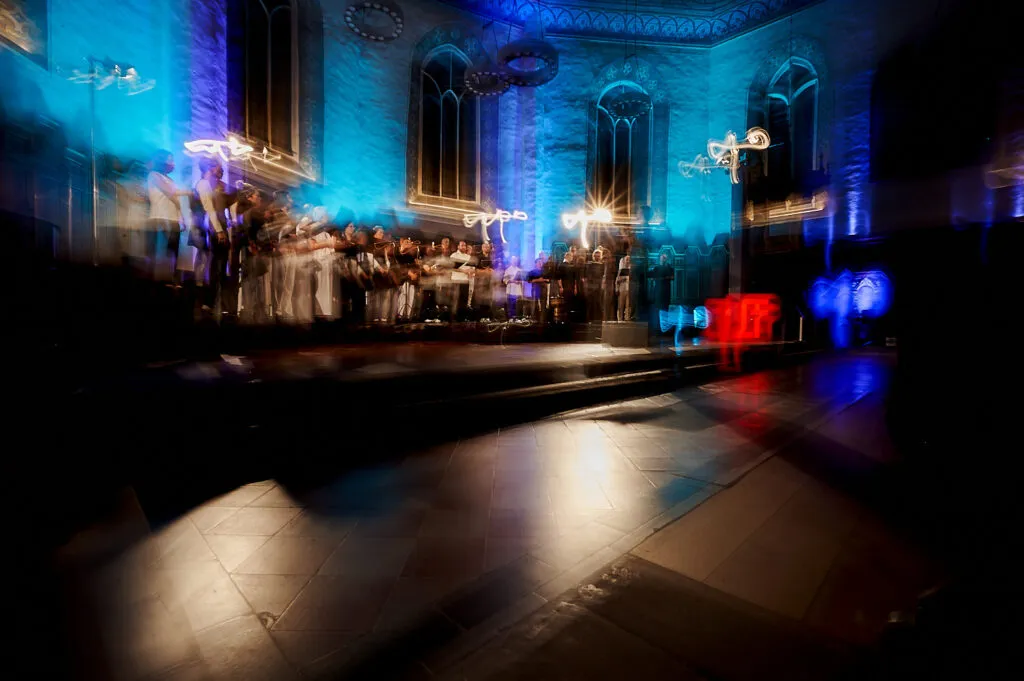 Reportagefotografie in der Kirche St. Marien: „Nigun“ beim Lausitz Festival