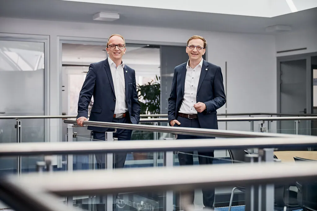 Geschäftsführerportraits bei der ULT AG in Löbau