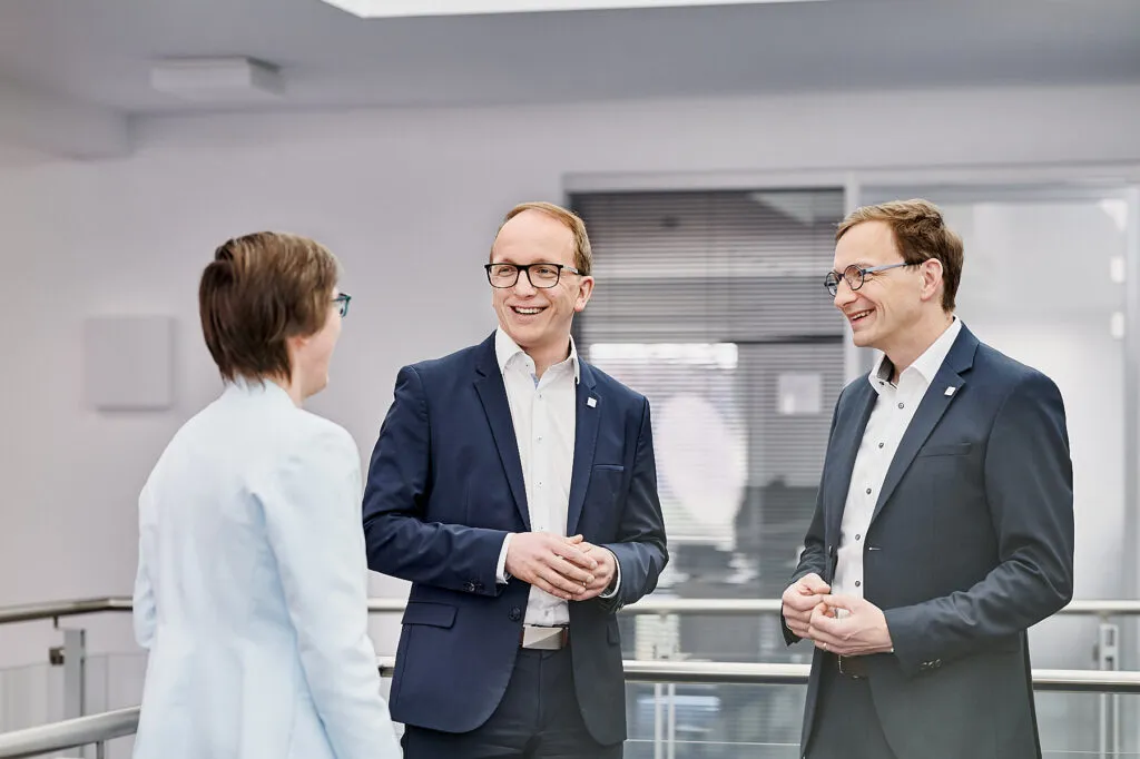Geschäftsführerportraits bei der ULT AG in Löbau
