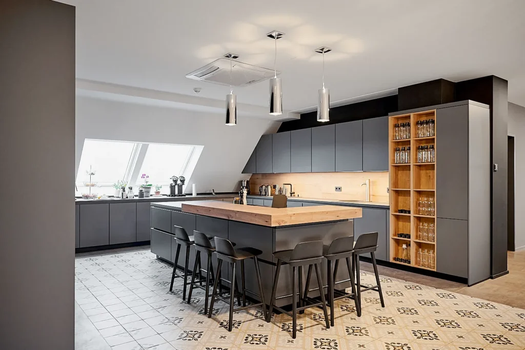Innenarchitekturfotografie im Kompetenzzentrum Mein Fischer in Taucha